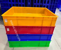 Sóng nhựa bít 1T1 - HS006-SB Kích thước: (L530 x W430 x H110) ± 10 mm