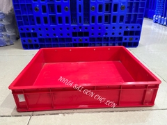 Sóng nhựa bít 1T1 - HS006-SB Kích thước: (L530 x W430 x H110) ± 10 mm