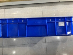 Sóng nhựa bít 1T1 - HS006-SB Kích thước: (L530 x W430 x H110) ± 10 mm