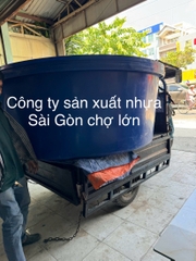 Thùng tròn nuôi cá 3000 lít (229*200*87 cm)
