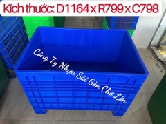 Thùng nhựa đặt 530 lít nuôi cá và đựng vải