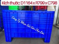 Thùng nhựa đặt 530 lít nuôi cá và đựng vải