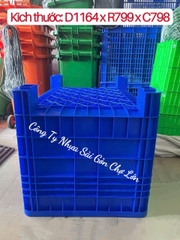 Thùng nhựa đặt 530 lít nuôi cá và đựng vải