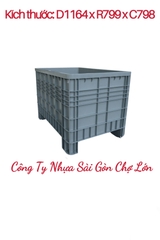 Thùng nhựa đặt 530 lít nuôi cá và đựng vải
