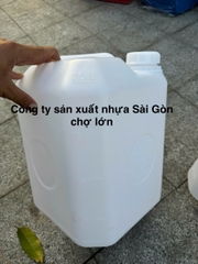 Can vuông 20 lít 3 cá màu trắng loại 1 kg