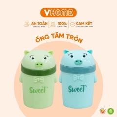 Lọ Đựng Tăm, Hũ Đựng Tiêu Dễ Thương, Nhiều Màu Sắc - Nhựa Vĩ Hưng 🎀