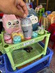 Lọ Đựng Tăm, Hũ Đựng Tiêu Dễ Thương, Nhiều Màu Sắc - Nhựa Vĩ Hưng 🎀
