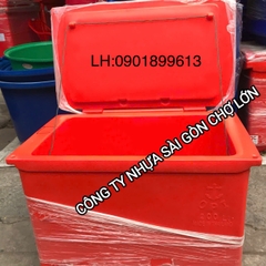Thùng đá thái Lan 200 lít nhập khẩu mũi neo có bản lề