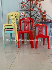 Ghế dựa nhỏ Bông siêu đẹp nhựa Vĩ Hưng