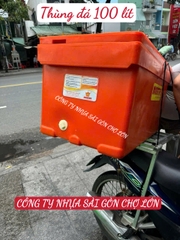 Thùng giữ lạnh 100lit nắp rời, bảo quản thực phẩm không cần dùng điện, giữ lạnh siêu lâu ☘️