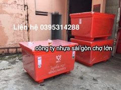 Thùng đá thái Lan 600 lít nhập khẩu (  hiệu Hoa sen)