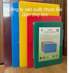 Thớt nhựa chữ Nhật công nghiệp kháng khuẩn 40*60*2 cm