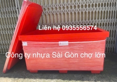 Thùng đá Thái Lan 1300 lít nhập khẩu mũi neo dạng nằm