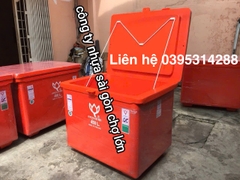 Thùng đá thái Lan 450 lít nhập khẩu hoa sen m