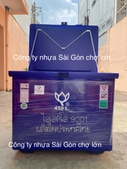 Thùng đá thái Lan 450 lít nhập khẩu hoa sen m