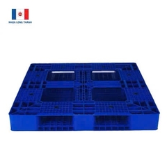 Pallet nhựa PL16-LK Long Thành(120*120*15 cm)