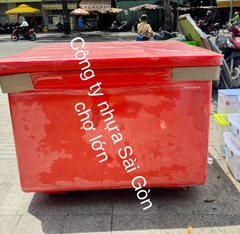 Thùng đá Thái Lan 800 lít nhập khẩu màu xanh