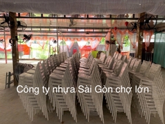 Ghế nhựa trúc nhà hàng cao cấp nhập khẩu