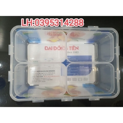 Hộp thực phẩm SINA 5 lít có 4 ngăn