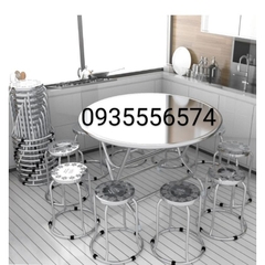 Ghế đôn inox Win Qui Phúc