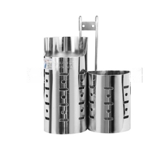 Ống đũa DELI đôi tròn inox 304