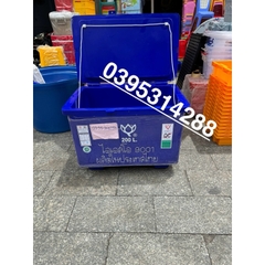 Thùng đá Thái Lan 200 lít nhập khẩu màu xanh