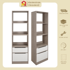 Kệ sách gỗ 5 TẦNG , tủ gỗ văn phòng nhiều tầng KN Home Decor gỗ MDF Phủ Melamine KS_MS29B