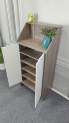 Tủ giày gỗ MDF Lắp ráp, Kệ giày dép đa năng, hiện đại, TIẾT KIỆM diện tích, chịu lực tốt. KG_50, KG_60
