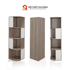 [ FREE SHIP ] Kệ Góc Tường LOẠI GỖ ĐẸP ,  Kệ góc cong  Đồ Trang Trí Gỗ MDF Đa Năng KG4T_MS25