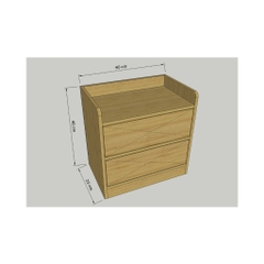 [ HỎA TỐC HN ] Kệ đầu giường trắng KN Home decor ,Tab đầu giường ,Hôc tủ Đầu Giường Gỗ  MDF TG_MS12B