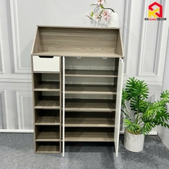 Tủ giày gỗ MDF Lắp ráp, Kệ giày dép đa năng, hiện đại, TIẾT KIỆM diện tích, chịu lực tốt. KG_50, KG_60