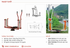 Máy Tập Trượt Tuyết Ngoài Trời VIFA 731512