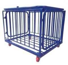 Xe Đẩy Đựng Bóng Thể Thao Vifasport 801600 Gấp Gọn Có Bánh Xe Di Chuyển