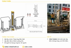 Máy Tập Đi Bộ Trên Không VIFA 712422