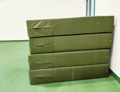 Nệm Thể Chất, Điền Kinh 2.4x1.8x0.4m (Dày 40cm) | An Toàn Tuyệt Đối Cho Trường Học, Cấp 1, 2, 3