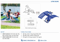 Máy Tập Lưng Bụng Ngoài Trời VIFA-711312