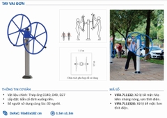 Máy Tập Ngoài Trời Tay Vai Đơn VIFA 711132
