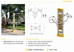 Máy Tập Tay Vai Đôi Ngoài Trời VIFA-712142