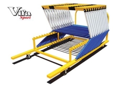 Xe Chở Rào Vượt 901955 Vifa Sport | Sức Chứa 20 Khung, Thép Sơn Tĩnh Điện Cao Cấp