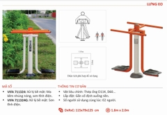 Máy Tập Lắc Hông Ngoài Trời VIFA 731324