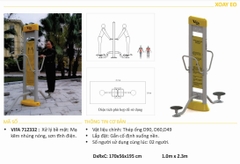 Máy Tập Xoay Eo Ngoài Trời VIFA 712332