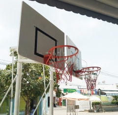 Trụ Bóng Rổ Học Sinh KTR20 Kim Thành Bảng Composite 1.2 x 0.9m Chuẩn Thông Tư 37, 38, 39