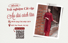 Buổi học MIỄN PHÍ Cắt Rập Áo Dài Cách Tân