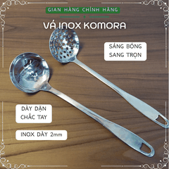 [1 Cái] Vá/Muôi Inox - Vá Lổ (25x6.5)