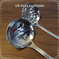 [1 Cái] Vá/Muôi Inox - Vá Lổ (25x6.5)