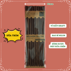 [Vỉ 5 Đôi] Mẫu 235 Nhỏ Gọn, Đũa Buông Hàm Tân, Đũa Khắc Theo Yêu Cầu