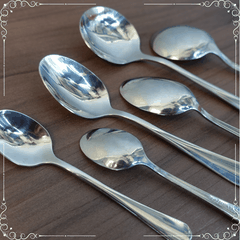 [Vỉ 2 Cái]  Muỗng Inox - Muỗng Cafe (12.5x2.4)