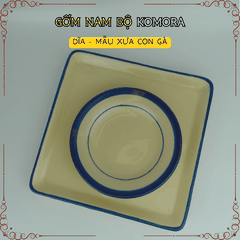 Gốm Nam Bộ - Mẫu Xưa Chỉ Xanh