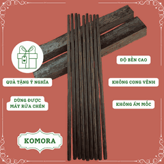 [Vỉ 1 Đôi] Đũa Buông Cao Cấp - Mẫu 320 Xào Nấu