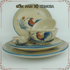 Gốm Nam Bộ - Mẫu Xưa Con Gà